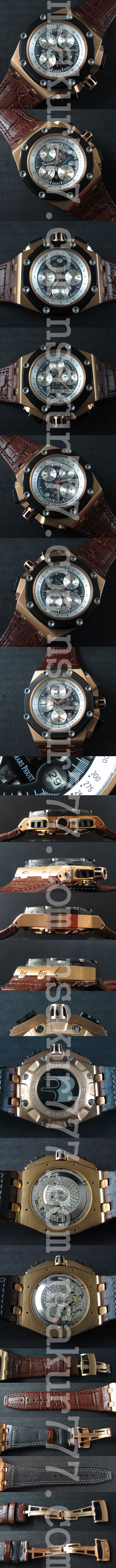 【日本メンズ腕時計おすすめ】オーデマピゲ コピー時計、ロイヤルオーク オフショア　クロノクラブ， Asian 7750搭載！
