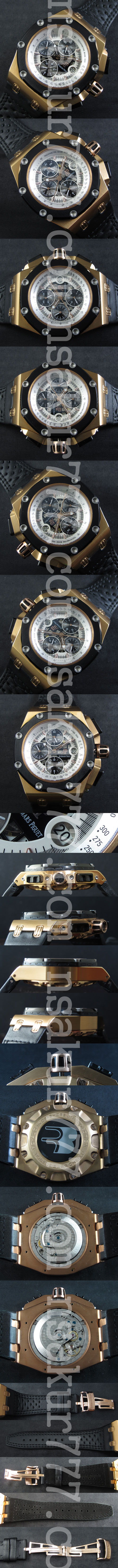 販売促進中 AUDEMARS PIGUET コピー時計 ロイヤルオーク オフショア クロノクラフ Asian 7750搭載 デイト表示