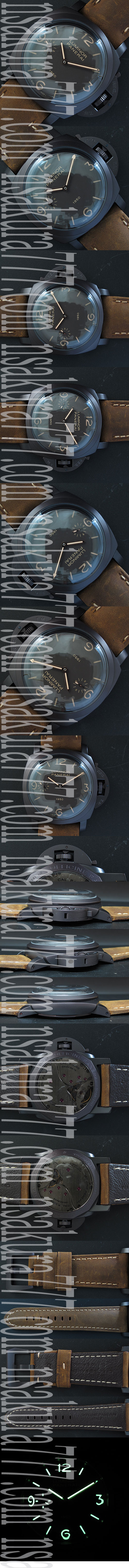 【定番モデル】パネライルミノール PAM375自社製腕時計