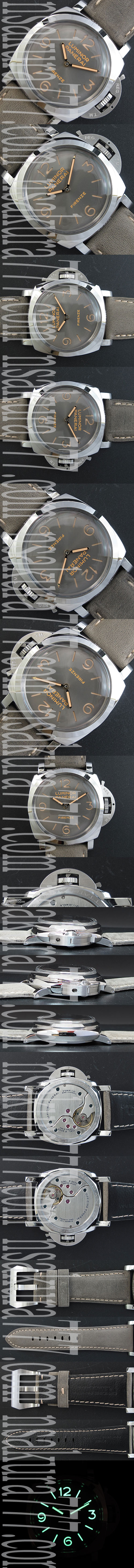 楽しい買い物 PANERAI PAM605 スーパーコピー時計 21600振動 手巻き スーパールミナンス(夜光)