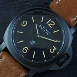 スーパーコピー メンズ腕時計 パネライ ルミノール PAM00360 Asian Unitas 6497搭載 スーパールミナンス(夜光)
