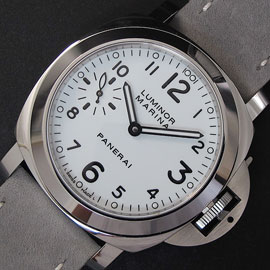楽しい買い物 パネライ ルミノール マリーナ PAM113レプリカ時計通販 Asian Unitas 6497搭載 ホワイト文字盤 