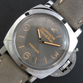 楽しい買い物 PANERAI PAM605 スーパーコピー時計 21600振動 手巻き スーパールミナンス(夜光)