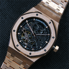 【品質良好】オーデマピゲコピー時計：スケルトン ロイヤルオーク 42MM，Asian 7750搭載